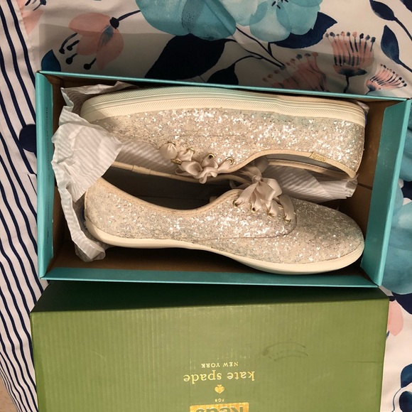 Kate Spade Keds wedding shoes - Picture 3 of 4